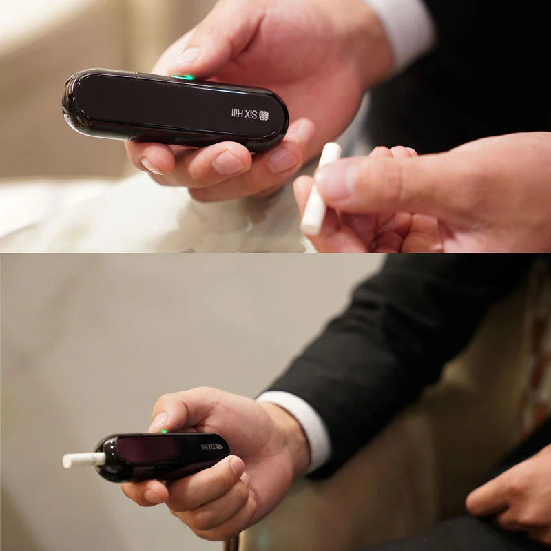 Электронная сигарета vape 1500 мАч HNB устройство Vaptio Imate стильный комплект до smokable 20