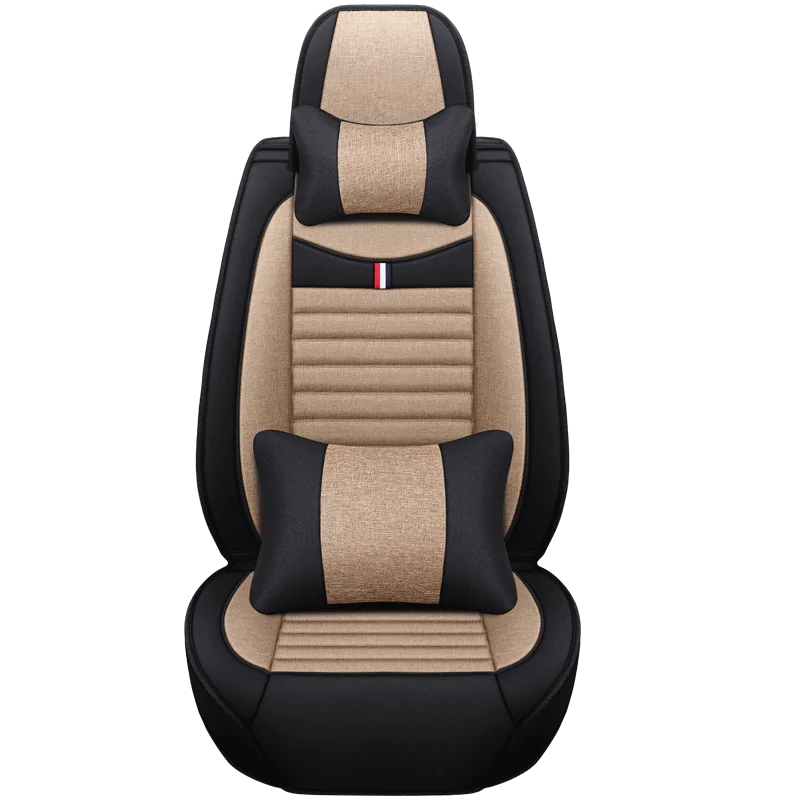 

New flax car seat cover For volvo v50 v40 c30 xc90 xc60 s80 s60 s40 v70 accessories covers for vehicle