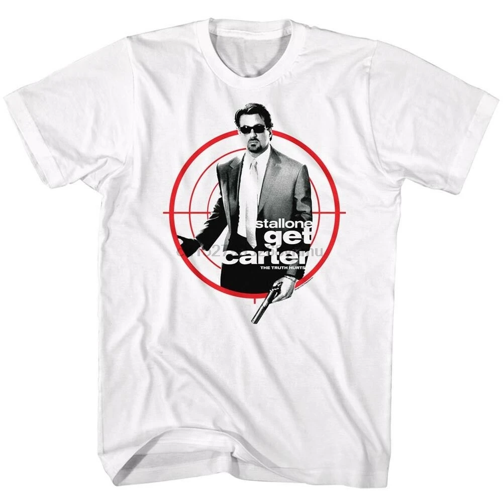 Get Carter Tall T-Shirt Target White Tee |