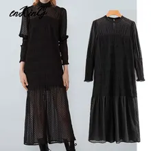 Английский стиль, простое, элегантное, Марлевое, в горошек, с плиссированной подкладкой, midi za, платье для женщин, vestidos de fiesta de noche vestidos, блейзер