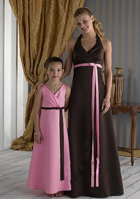 Vestidos para festa, простое официальное платье с перекрещивающимся поясом,, дизайн, на заказ, v-образный вырез, ТРАПЕЦИЕВИДНОЕ длинное платье подружки невесты