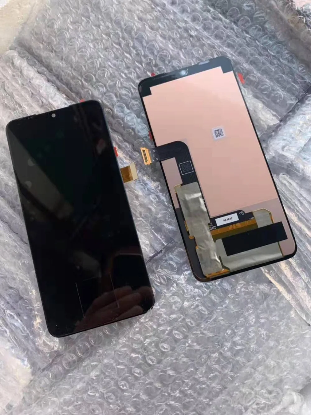 6,4 ''для LG G8X ThinQ ЖК-дисплей с сенсорным экраном дигитайзер Замена с отпечатком пальца для LG G8X ЖК-дисплей
