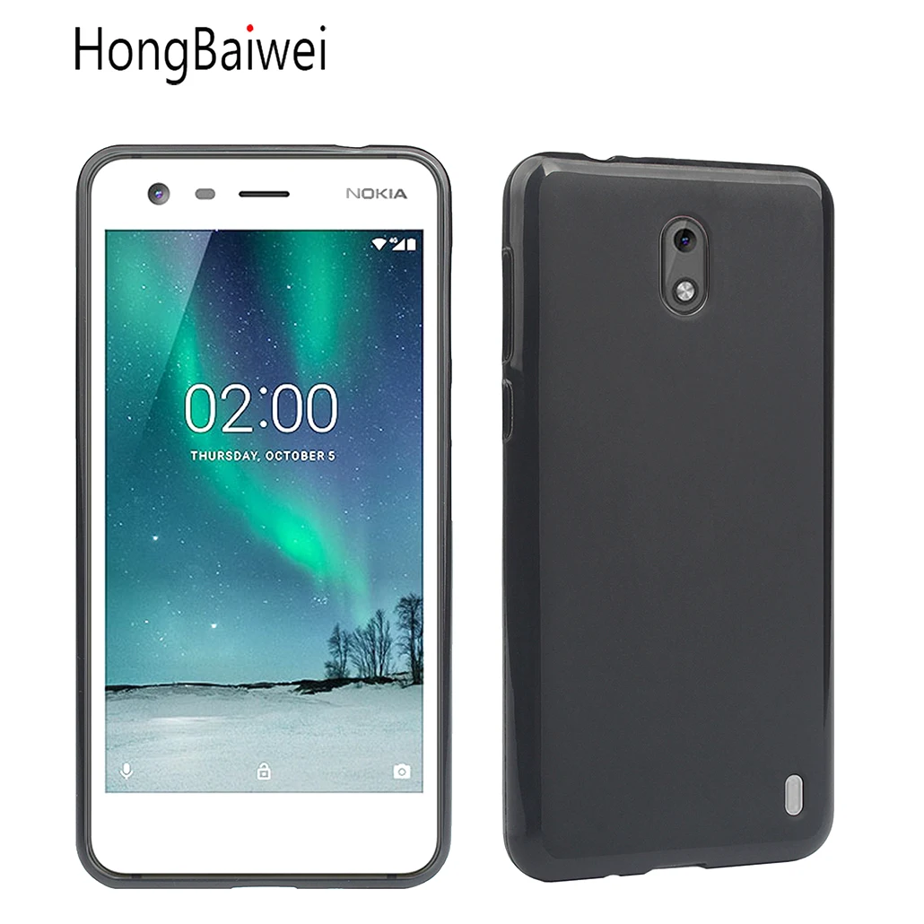 Роскошный Матовый Мягкий силиконовый чехол для Nokia 2 Candy, полный Чехол для Nokia 2, чехол для телефона Coque Fundas