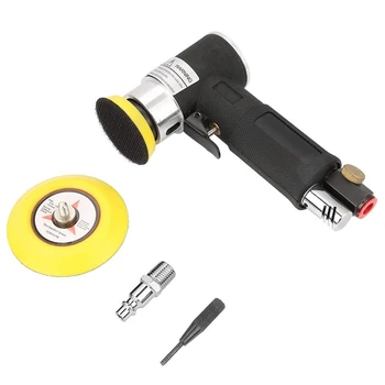 

Pneumatic polisher + 2 inch 3 inch sandpaper pad orbital sander air angle grinder / polisher