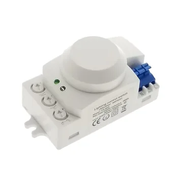 

New 5.8GHz HF System LED Microwave 360 Degree Motion Sensor Light Switch Body Motion Detector