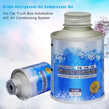 

70ml R134a Refrigerant Oil Compressor Oil For Car Truck Bus Automotive A/C Air Conditioning System