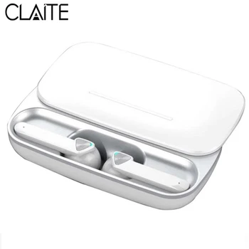 

CLAITE BE36 TWS Bluetooth Earphone 5.0 Hi-Fi Bass Earbuds Tap Touch Waterproof Sports Headsets with Slide Wireless Charging Box