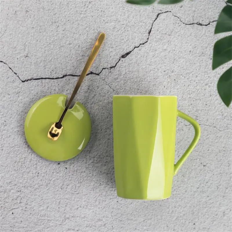 Version K Colazione фарфор Caneca Criativa чай Tazzine Caffe Kupa Bardak Koffie Kopjes путешествия кофе новинка керамическая чашка и кружка - Цвет: Version K