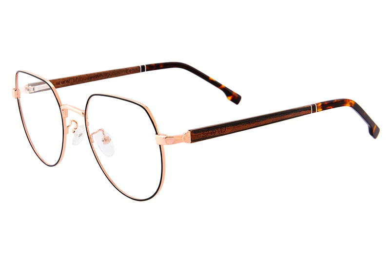 C2 frame only UOOUOO деревянные оптические очки оправа анти Синие лучи очки для компьютера рамка мужские прозрачные очки в оправе с деревянной коробкой очки металлические - Цвет оправы: C2 frame only
