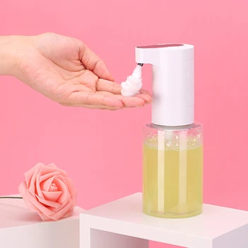 

150ml 350ml Hand Washing Bathroom Accessories Liquid Automatic Soap Dispenser Smart Office Infrared Sensor Touchless Portable