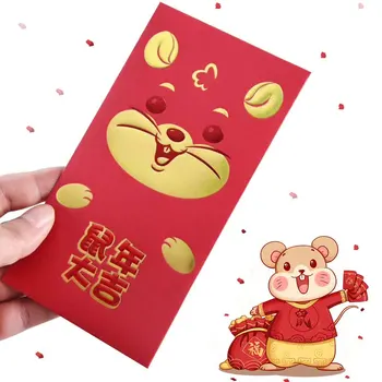 

30pcs Cartoon Rat Packet Housewarming Gift Red Envelopes Lucky Cute Accessories Birthday Spring Festival 2020 Chinese New Year