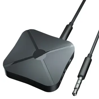 

Bluetooth Receiver V4.2 Wireless Audio Music Adapter A2DP with 3.5mm Stereo Jack for Home and Car Audio System