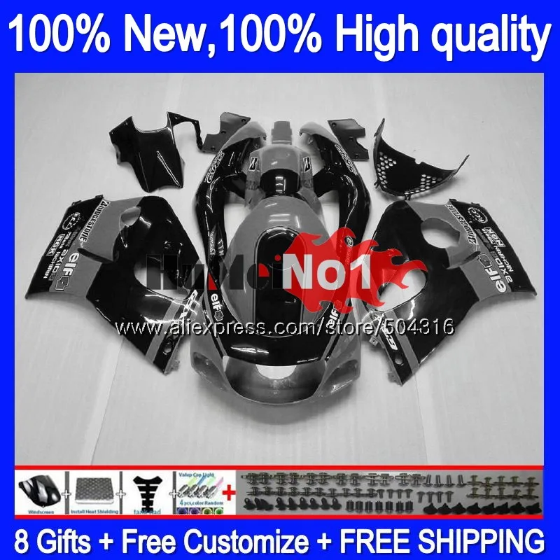Корпус для SUZUKI SRAD GSX-R600 1996 1997 1998 1999 11MC.82 GSXR750 GSXR 2000 750 GSXR600 96 97 98 99 00 серебристо-серый