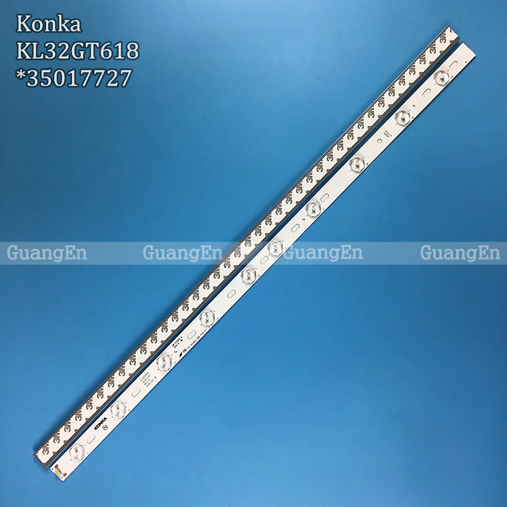 2 шт./компл. Новый светодиодный комплект с подсветкой 10 ламп для KONKA 32 &quotTV KL32GT618