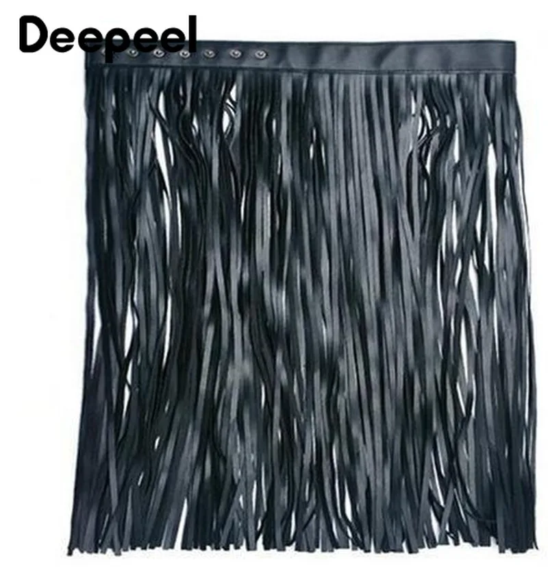 Deepeel 35-70 см, длинный пояс с кисточками, Женский Регулируемый пояс из искусственной кожи, роскошный женский пояс для юбки, декор одежды YK619