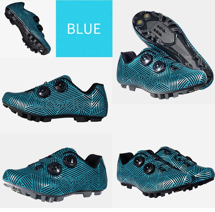 HOT New Cycling Shoes Breathable&Waterproof Mountain Bike Racing Shoes MTB Cycling Self-Locking Shoes Athletic Bicycle Shoes