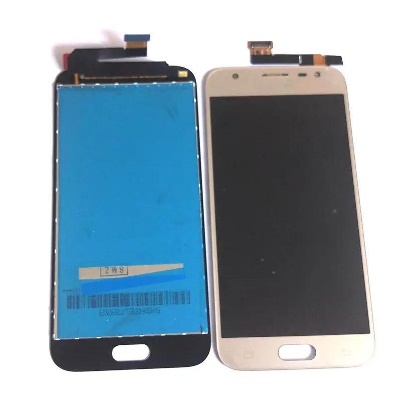 Tanie Dla Samsung Galaxy J3 (2017) J330 J330Fn J330H J330G wyświetlacz Lcd ekran + dotykowy szklany digitizer zgromadzenie wymiana dla j32017