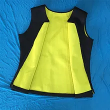 Неопреновый корректирующий жилет на молнии для мужчин для сауны, майка без рукавов для похудения, футболки для живота Abdo, мужское Корректирующее белье для сжигания жира, черное Корректирующее белье