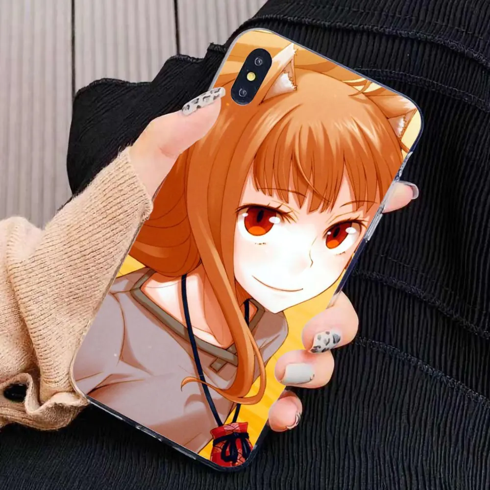 Мягкие чехлы spice and wolf holo Сексуальная аниме-девушка для BQ BQS S 5059 5035 6040L HTC U11 U12 Plus LG K10