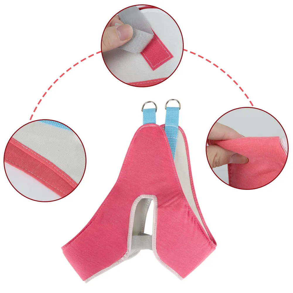 Adjustable Hanging Cervical Traction Belt Breathable Canvas Sling Tractor Stretch Neck Care Medical Chiropractic Pain Relief