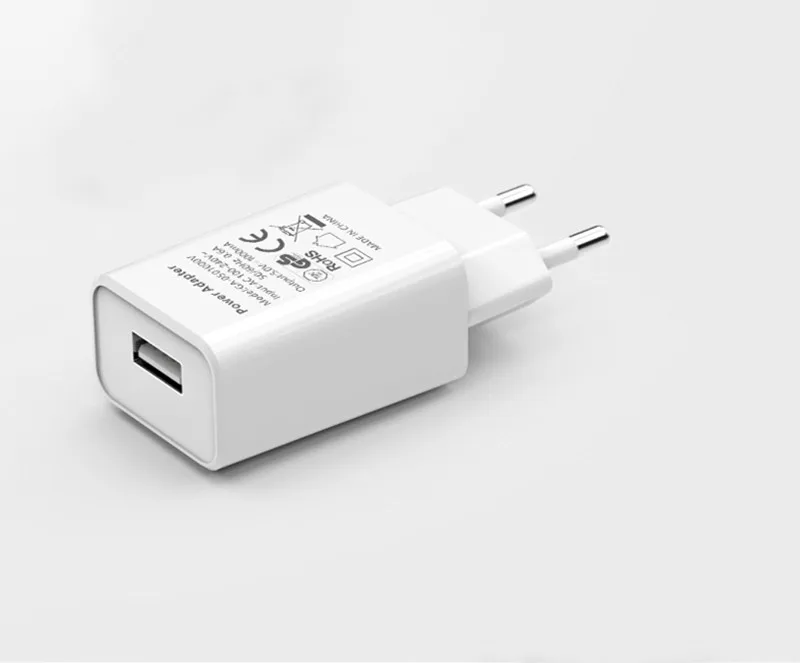 5V 2A USB зарядное устройство для iPhone X 8 7 iPad быстрое настенное зарядное устройство EU US адаптер для samsung Xiaomi Mi зарядное устройство для мобильного телефона кабель для передачи данных - Тип штекера: GAT-002A-EU-White