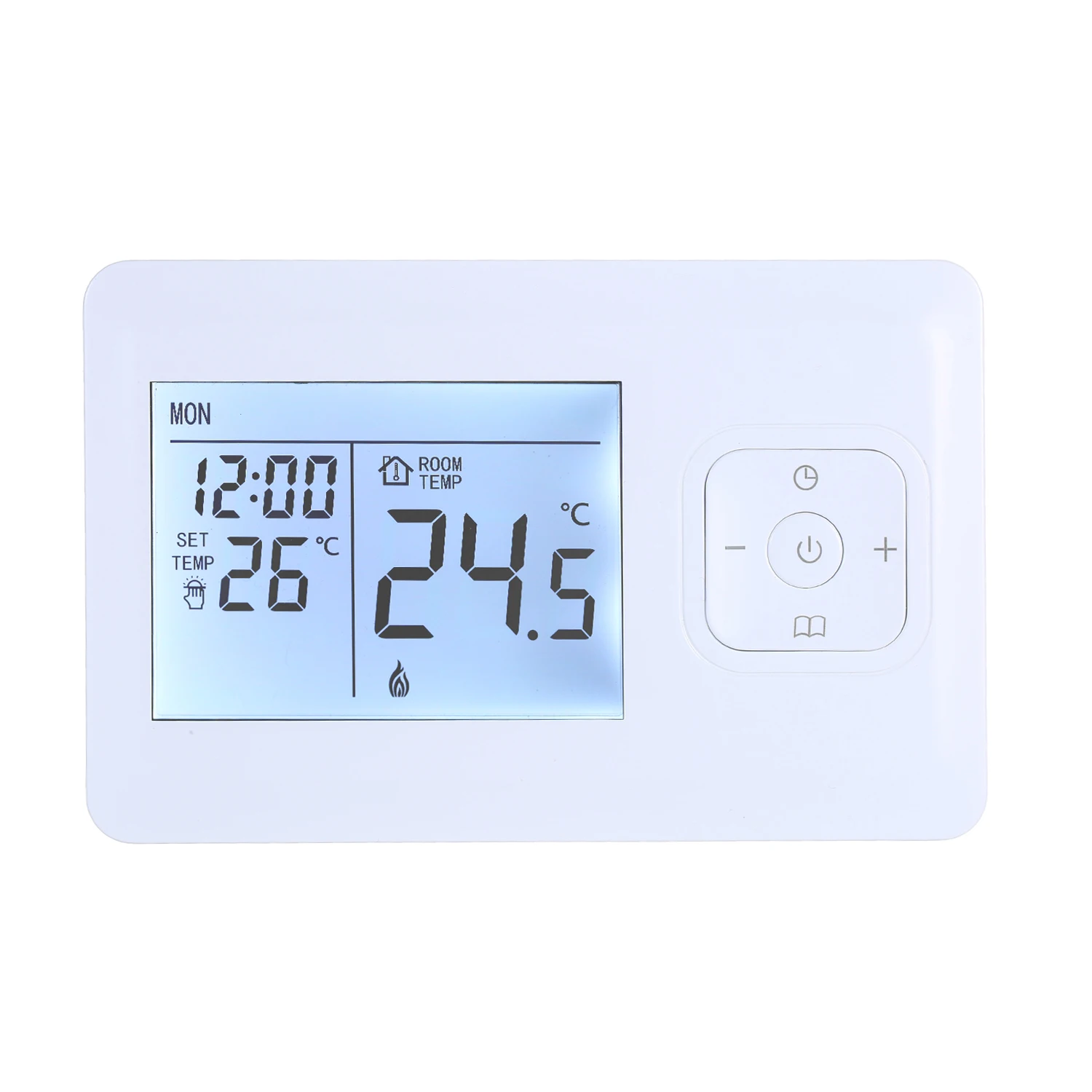 

Wall-mounted Furnace Programmable LCD Digital Wireless Wifi Heating Thermostat Water Heating Temperature Controller