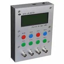 XJW01 – pont numérique 0.3% L/CR, testeur de résistance, inductance, capacité, ESR mètre, produit fini Avec boîtier métallique