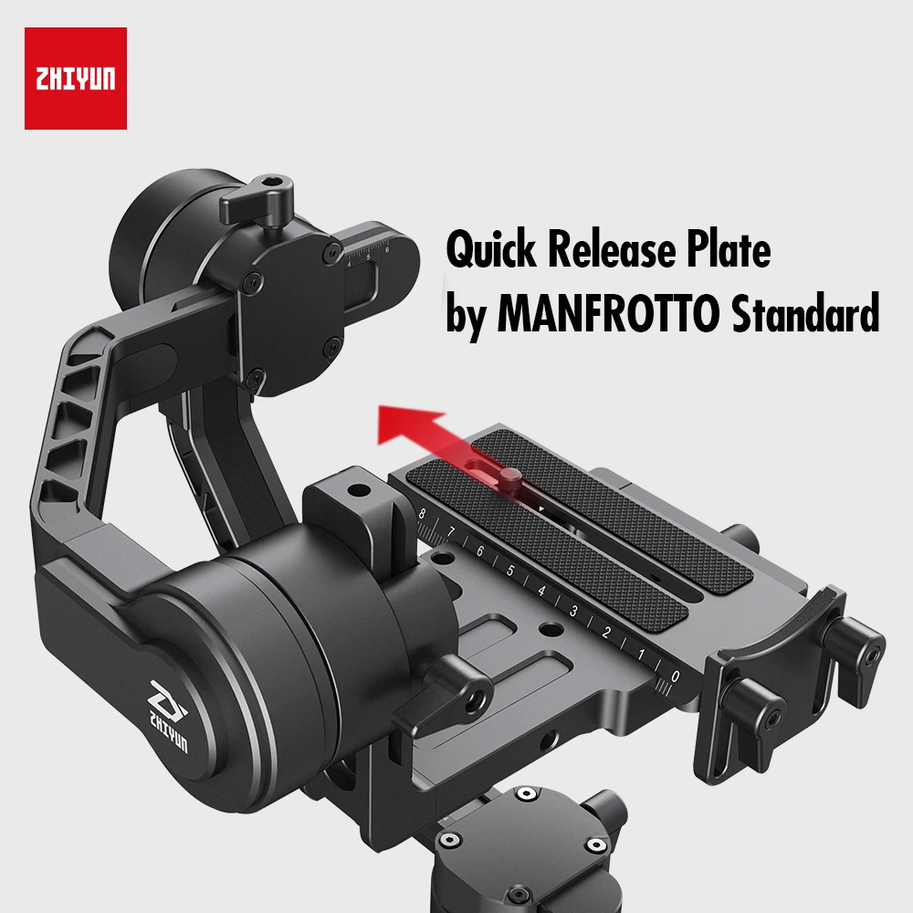 ZHIYUN Crane 2 3 осевому гидростабилизатору Ручной Стабилизатор Для беззеркальных