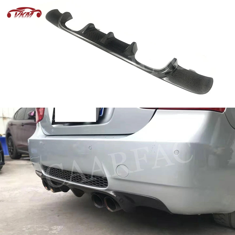 

For E92 Carbon fiber / FRP Rear Diffuser Spoiler Bumper Lip Aprons Cover for BMW E90 M3 2005-2011