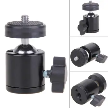 

Mini Tripod Head Ball Head of 360 Degree Swivel DSLR Camera Dsr 1/4" Screw Mount Stand DSLR Mini Tripod Cam Accessories