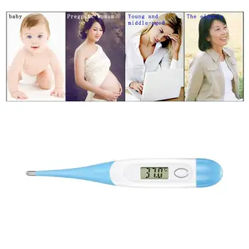 

2020 Baby Electronic Thermometer Electronic Digital Soft Head Thermometer Ears Oral Temperature Measurement Tool