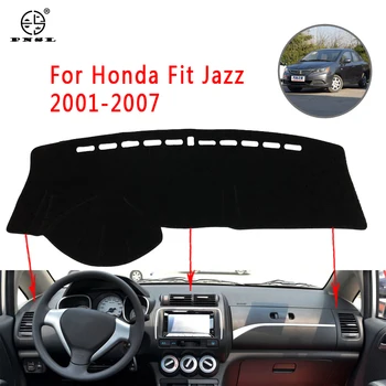 

PNSL Car Dashboard Cover Dash Mat Dash Pad Carpet For Honda Fit jazz 2001-2007 Sun protection anti - slip anti - uv