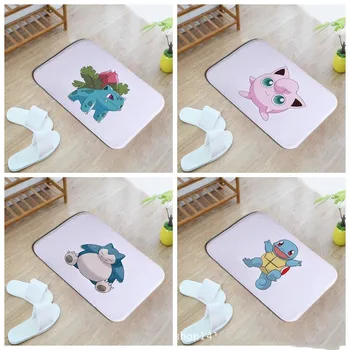 

New Charmander Bulbasaur Squirtle pattern Carpet pad Toys animals Fashion mat For Baby Girls gift 60CM
