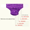 VEJYO Teen Adult Reusable Cloth Diaper for Old People and Disabled Incontinence Pant Underwear Fit Waistline 19.7In to 41.3 Inch 5