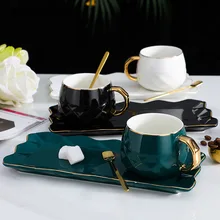 Китайские керамические чашки, кофейные кружки, напиток для кружек, чайная чашка и блюдце, необычный семейный набор кофейных чашек, чашка для завтрака, чайный набор Китайские керамические чашки, кофейные кружки, напиток для кружек, чайная чашка и блюдце, необычный семейный набор кофейных чашек, чашка для завтрака, чайный набор