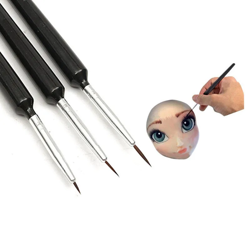 Face Mold Cake Decor Brush Set Food Paint Icing Cupcake Baking Sugarcraft J3W0 Face Mold Cake Decor Brush Set Food Paint Icing Cupcake Baking Sugarcraft J3W0