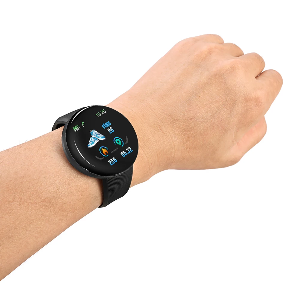 Fashion Smart Watch Heart Rate Monitor Blood Pressure Smart Bracelet 1.3 Color Screen Waterproof Sport Fitness Tracker Watch