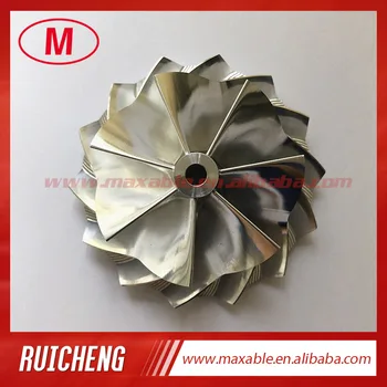 

B03G 59.00/76.00mm 7+7 blades high performance reverse turbocharger billet/milling/aluminum 2618 compressor wheel