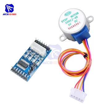 

Stepper Motor 28BYJ-48 DC 5V and ULN2003 Stepper Motor Driver Module for Arduino