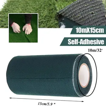 

Garden Self Adhesive Joining Green Tape Synthetic Lawn Artificial Grass Tape Fix Carpet Joining Seaming Grass Turf E1D6