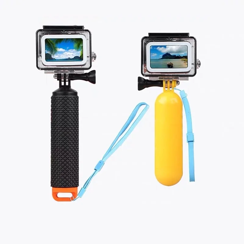 Floating Hand Grip Handle Mount Float accessories for Go Pro Floaty GoPro Hero 9 8 7 6 Yi 4K Eken SJCAM Osmo Action Camera-0