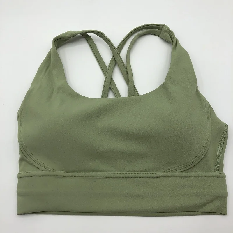 Lulu Hot Sell Gym Yoga Vest Athletic Fitness Women Sports Bra Solid Color Cross Sexy Tights Tank Top Butter Soft With Chest Pad Lulu Hot Sell Gym Yoga Vest Athletic Fitness Women Sports Bra Solid Color Cross Sexy Tights Tank Top Butter Soft With Chest Pad