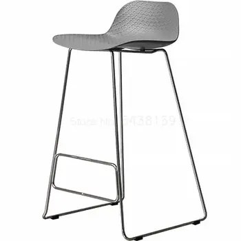 

Simple design Danish Nordic small apartment wild personality creative bar chair coffee shop front desk bar chair