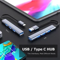 USB Type C HUB 3.0 3.1 4 Port Multi USB Splitter Adapter OTG For HUAWEI Xiaomi Lenovo Macbook PC Computer Accessories - Image 2