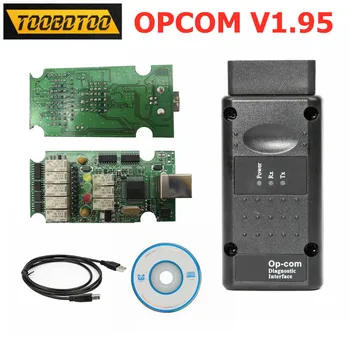 

OPCOM V1.95 With PIC18F458 and FT232RQ Chip OBD2 Diagnostic Scanner OP COM 1.95 Support Hardware Update For Opel Cars