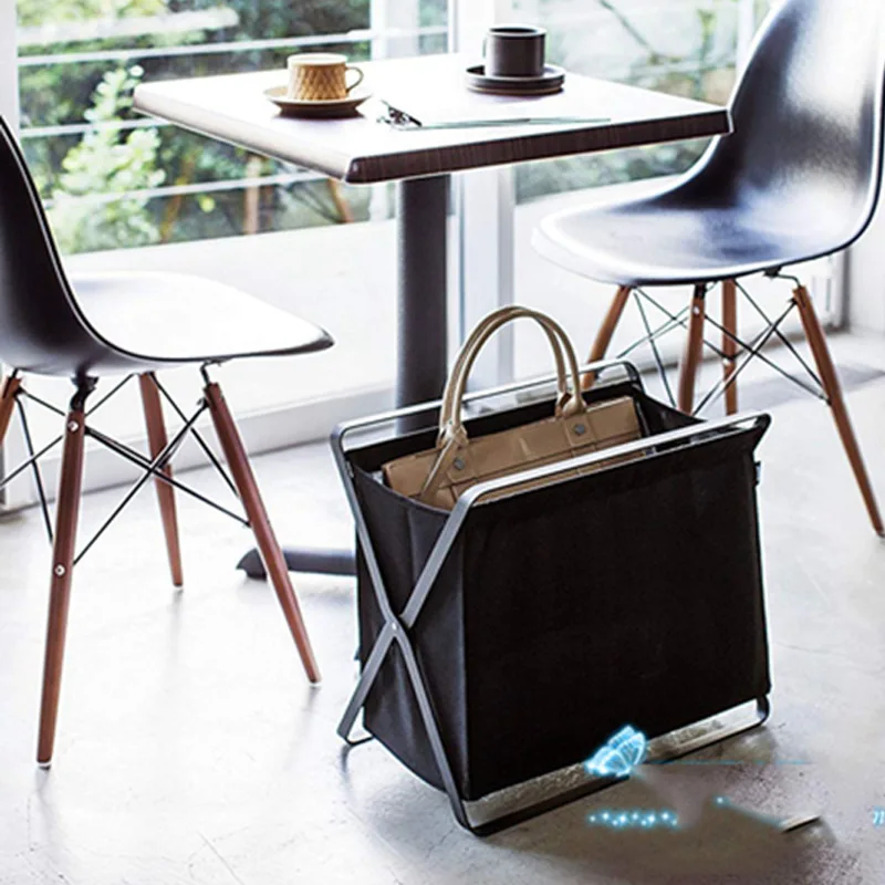 Currently Available Wholesale Folding Bookshelf Newspapers Rack Magazine Rack Floor Home Storage Rack Storage Shelf Bedside Book