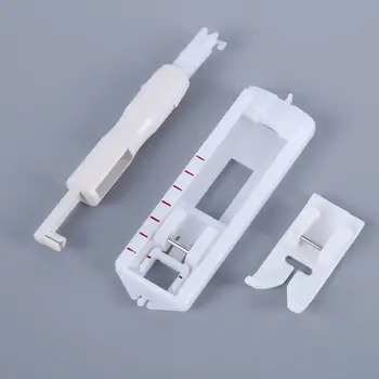 

Sewing Tools knitting crochet Domestic Machine Braiding Blind Stitch Darning Presser Foot Feet Kit Set For Brother Singer Janom