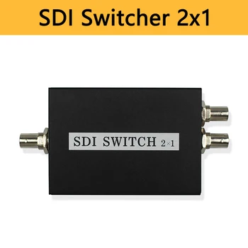 

SDI Switcher 2x1 Multimedia Split Intelligent Switch Extender 2 To 1 Converter for 3G HD SD Monitor Security Camera CCTV Video
