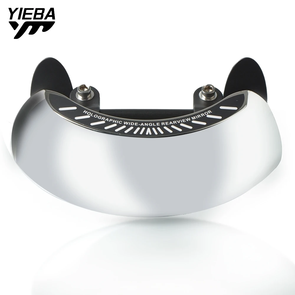 Motorcycle Windscreen 180 Degree Wide Angle Central Rearview Mirror For BMW C400X C400GT C600 Sport C650GT F650  F650ST F650CS