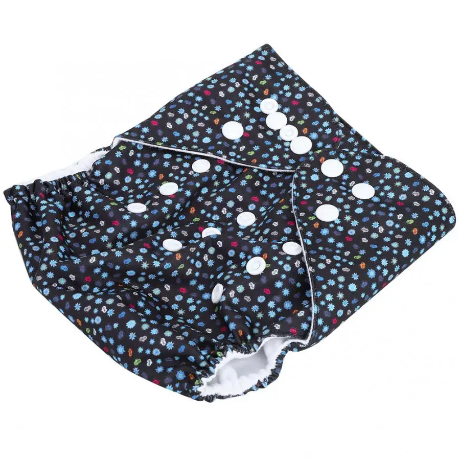 BL72 Feminine Hygiene Waterproof Washable Reusable Baby Cloth Diapers Adjustable Pocket Nappies with Insert Personal Health Care - Цвет: BL72